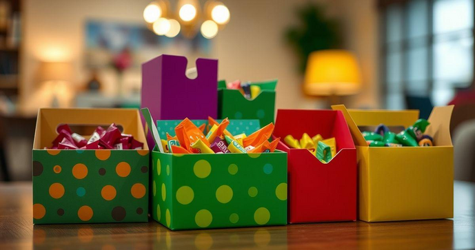 Como Escolher a Melhor Caixa para Doces de Papelão para seu Evento Como Escolher a Melhor Caixa para Doces de Papelão para seu Evento