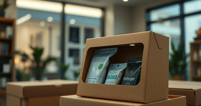 Descubra as Vantagens da Embalagem de Papelão com Visor para Seus Produtos