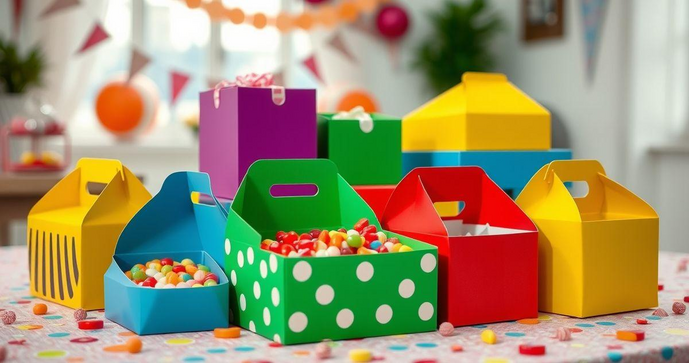 Caixa para doces de papelão: como escolher a ideal para suas festas