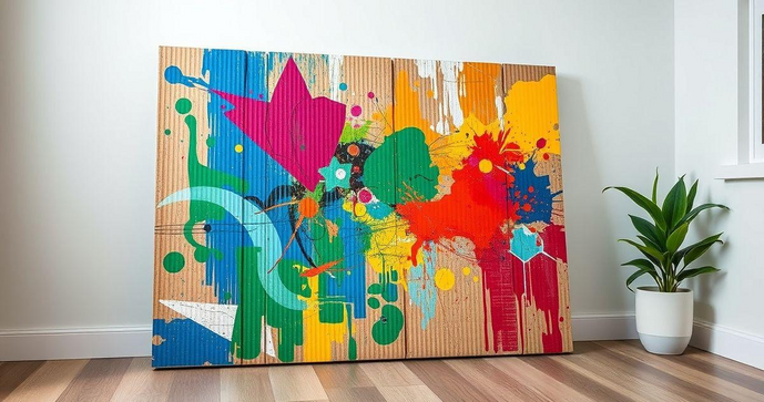 Papelão Ondulado para Pintura: Descubra Como Usar e Transformar Suas Obras de Arte Papelão Ondulado para Pintura: Descubra Como Usar e Transformar Suas Obras de Arte