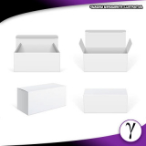 Caixas de Papelão Pardo e Branco