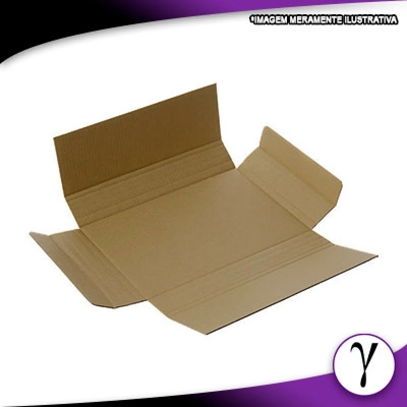 Caixas de papelão corte vinco
