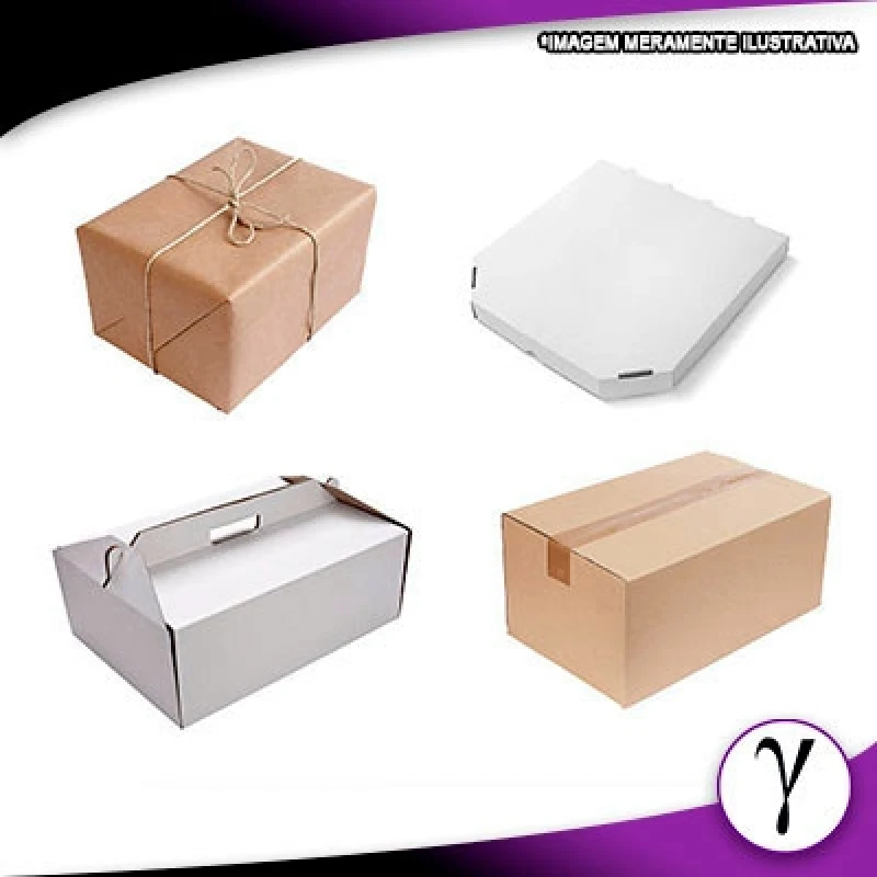 Fornecedor de caixa de papelão atacado