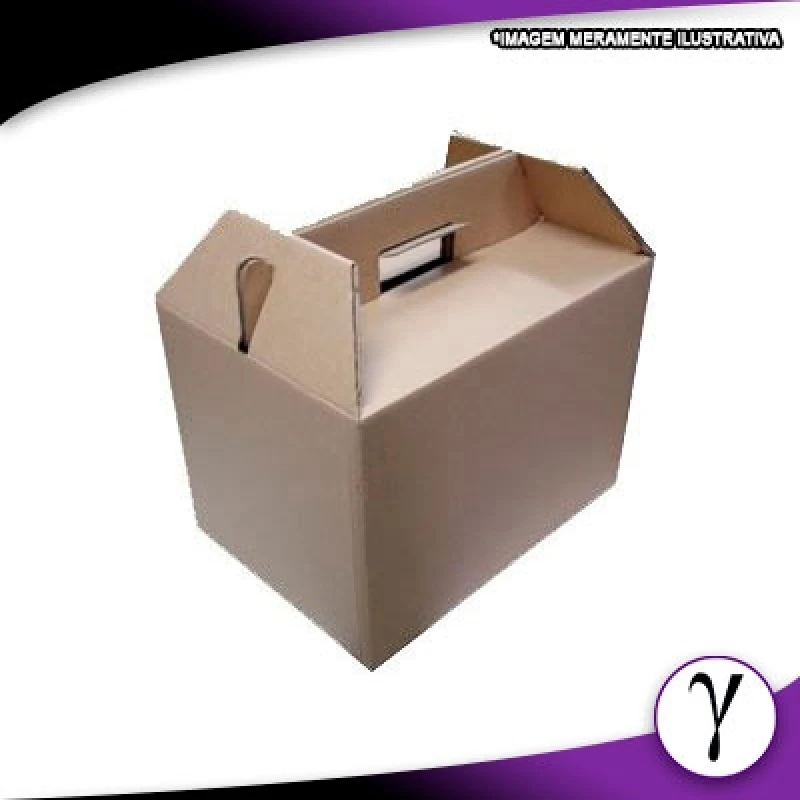 Caixa de Papelão Personalizada Impressão Bela Vista